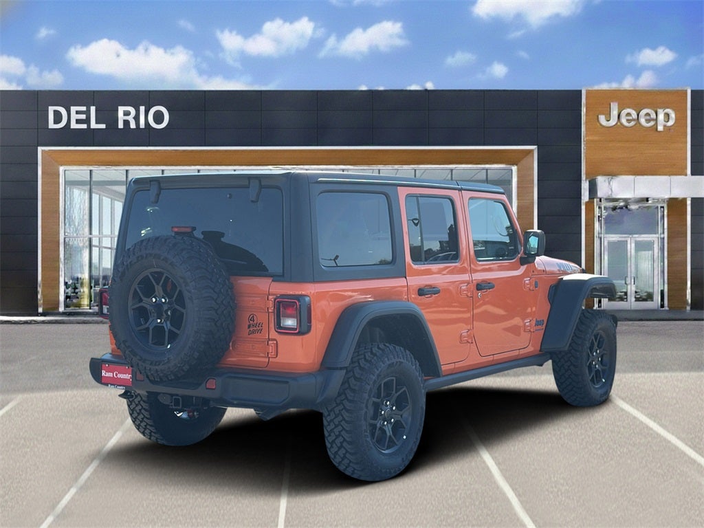2025 Jeep Wrangler 4xe WRANGLER 4-DOOR WILLYS 4xe
