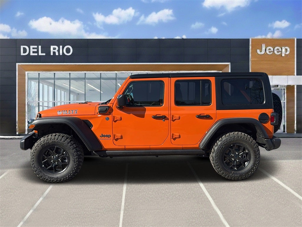 2025 Jeep Wrangler 4xe WRANGLER 4-DOOR WILLYS 4xe