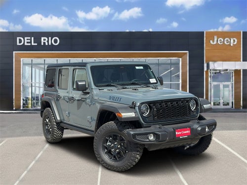 2025 Jeep Wrangler 4xe WRANGLER 4-DOOR WILLYS 4xe