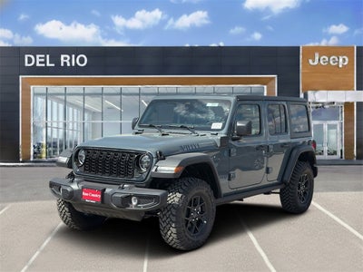2025 Jeep Wrangler 4xe WRANGLER 4-DOOR WILLYS 4xe