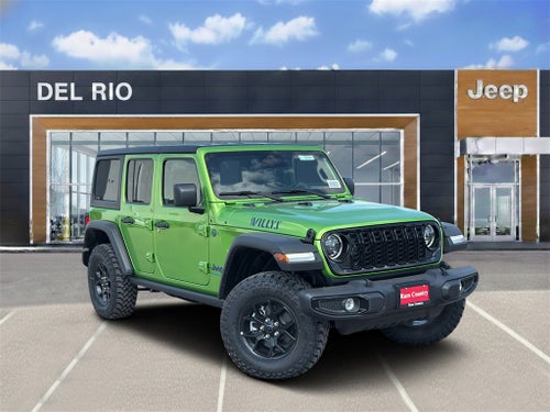 2025 Jeep Wrangler 4xe WRANGLER 4-DOOR WILLYS 4xe