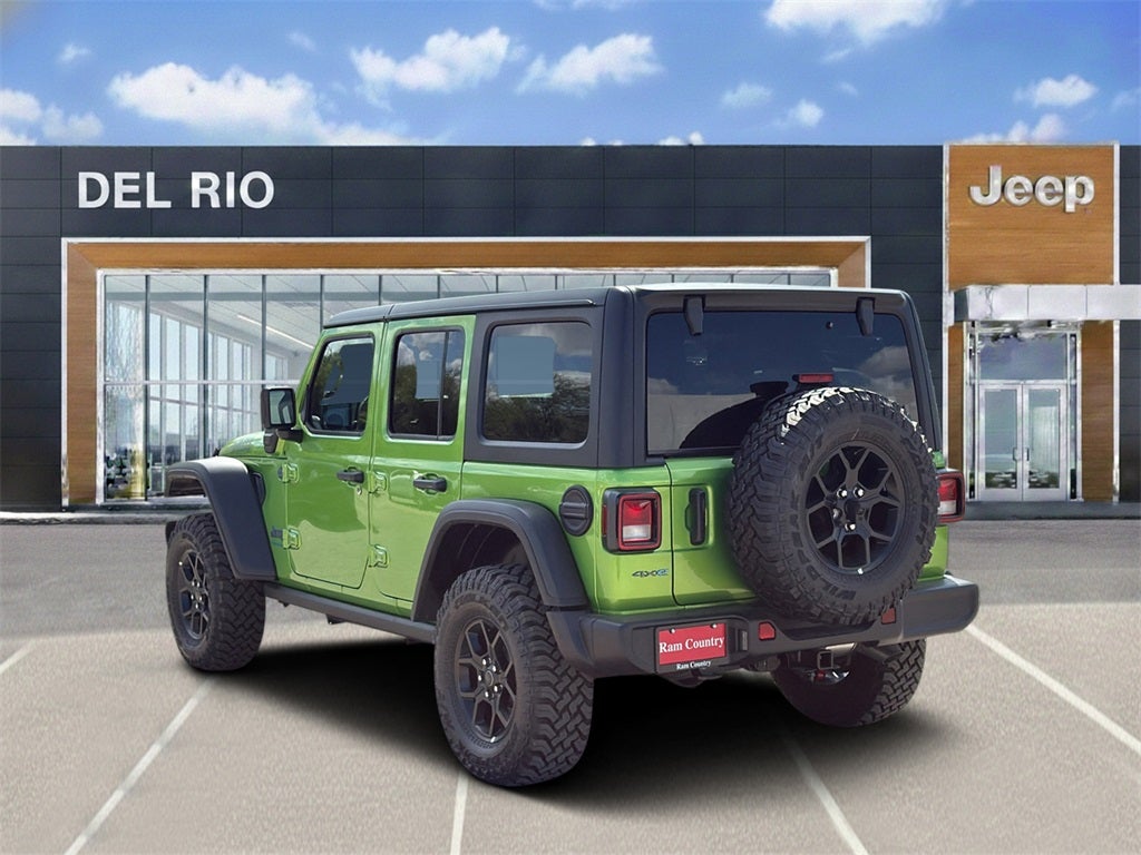 2025 Jeep Wrangler 4xe WRANGLER 4-DOOR WILLYS 4xe