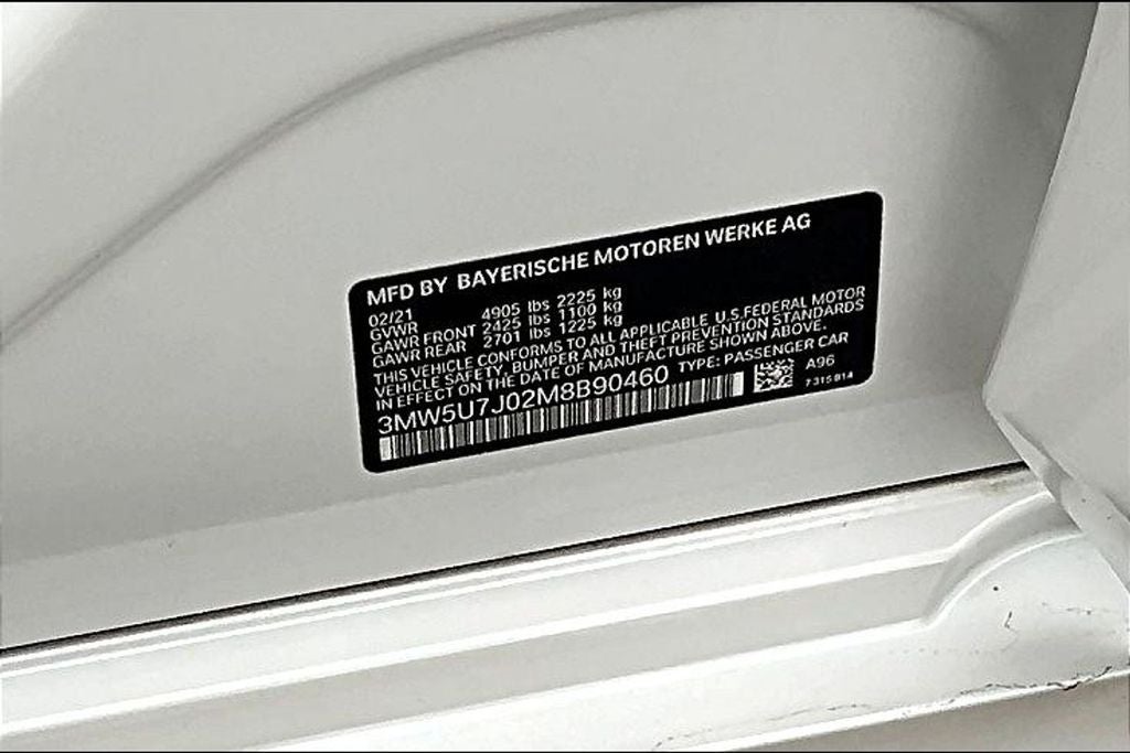 2021 BMW M340i M340i